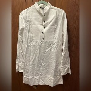 Alexander McQueen White Shirtdress Sz US4 IT40